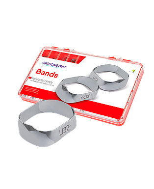 BANDAS ORTODONTICAS SUPERIOR KIT 190/1 ORTHOMETRIC