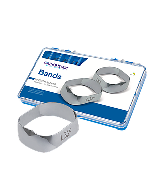 BANDAS ORTODONTICAS INFERIOR KIT 190/1 ORTHOMETRIC
