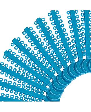 ELASTICOS LIGADURAS MODULAR AZUL ORTHOMETRIC