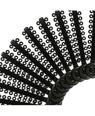 ELASTICOS LIGADURAS MODULAR NEGRO ORTHOMETRIC