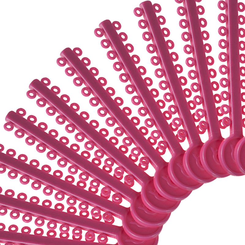 ELASTICOS LIGADURAS MODULAR ROSA PINK ORTHOMETRIC