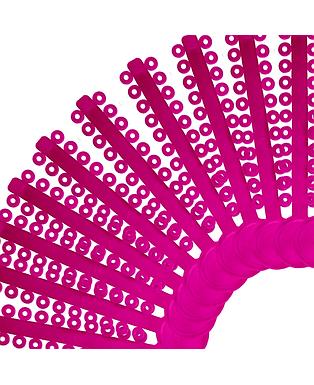 ELASTICOS LIGADURAS MODULAR UVA CRISTAL ORTHOMETRIC