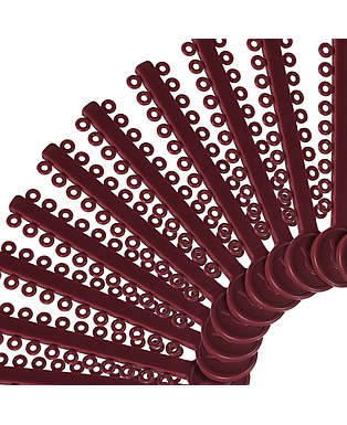 ELASTICOS LIGADURAS MODULAR VINO ORTHOMETRIC