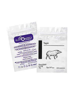 ELASTICOS INTRAORALES 1/4" PESADO (6.5 OZ) ORTHOMETRIC