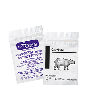 ELASTICOS INTRAORALES 1/8" MEDIO (4.5 OZ) ORTHOMETRIC