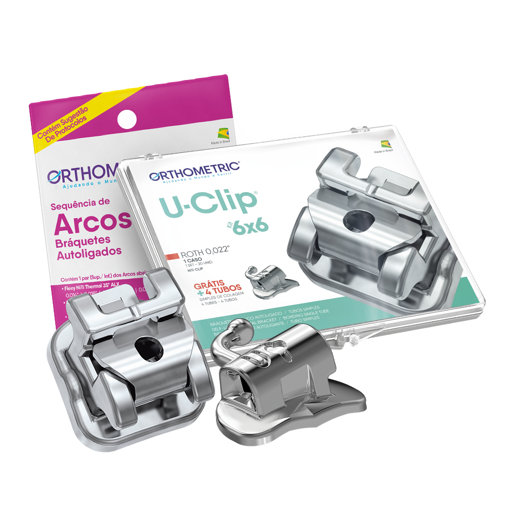 BRACKET U-CLIP SLB ROTH ORTHOMETRIC KIT 1/1 PROMO (SECUENCIA ARCOS + 04 TUBOS)