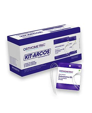 ARCO ACERO STAINLESS ORTHOMETRIC KIT 100 PAQUETES PROMO (REDONDOS+RECTANGULARES)
