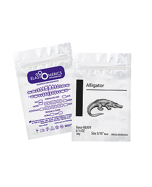 ELASTICOS INTRAORALES 5/16 PESADO (6.5 OZ) ORTHOMETRIC