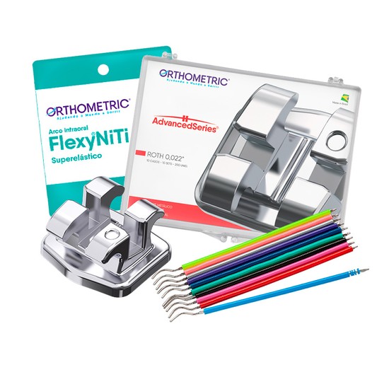 BRACKET ADVANCED ROTH ORTHOMETRIC KIT 10/1 PROMO (BENGALINA+ARCOS)
