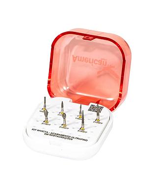 KIT FRESAS P/ACABADO ULTRAFINO AMERICAN BURRS
