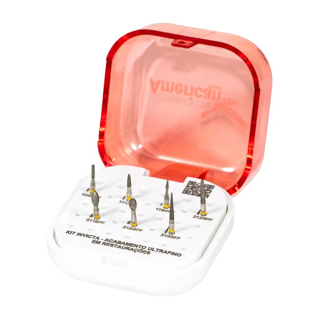 KIT FRESAS P/ACABADO ULTRAFINO AMERICAN BURRS