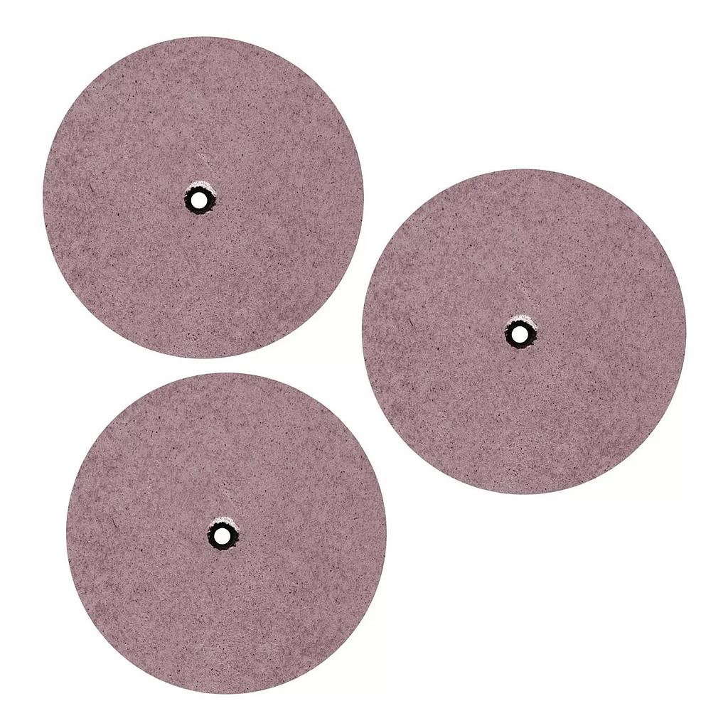 PULIDOR DE CERAMICA HP ULTRA-CERAPOL MÉDIO RUEDA GRANDE S/ MANDRIL SH0093 Pack 3/1 AMERICAN BURRS