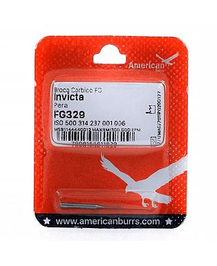 FRESA CARBIDE P/OPERATORIA FG329  ESFERICA RAZOR AMERICAN BURSS