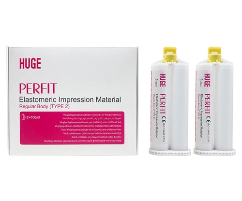 SILICONA PF TRANSPARENTE P/MATRICES (2X50ML) HUGE DENTAL