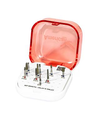 KIT FRESAS INLAY/ONLAY AMERICAN BURRS