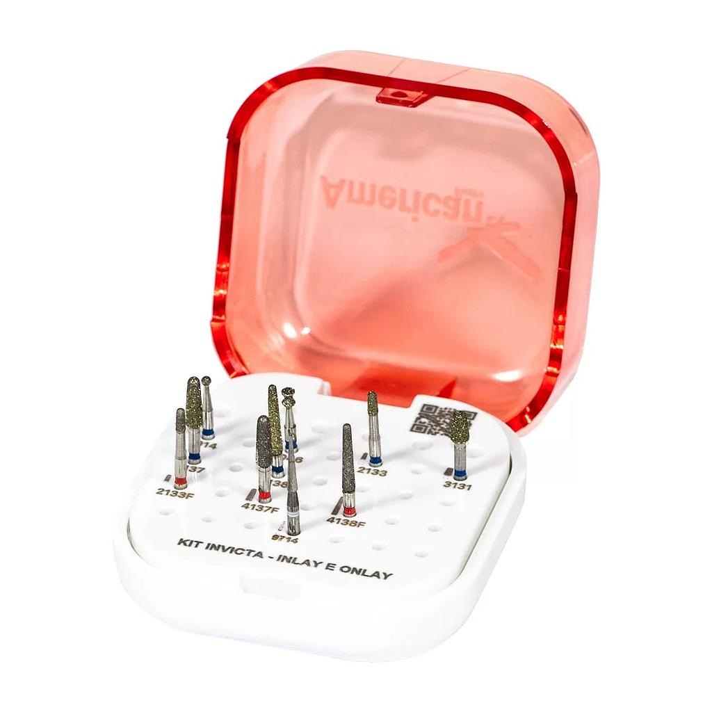 KIT FRESAS INLAY/ONLAY AMERICAN BURRS