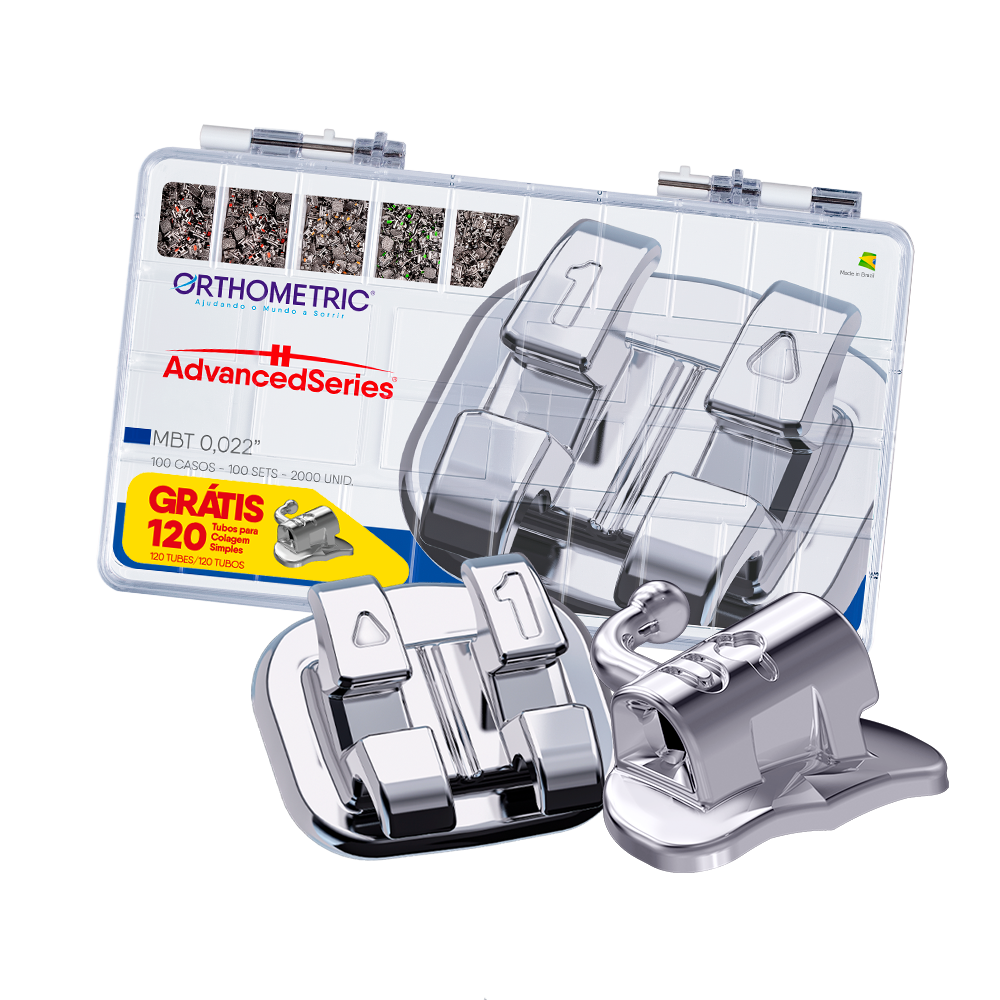 BRACKET ADVANCED MBT ORTHOMETRIC KIT 100/1 PROMO (120 TUBOS ADVANCED MBT)