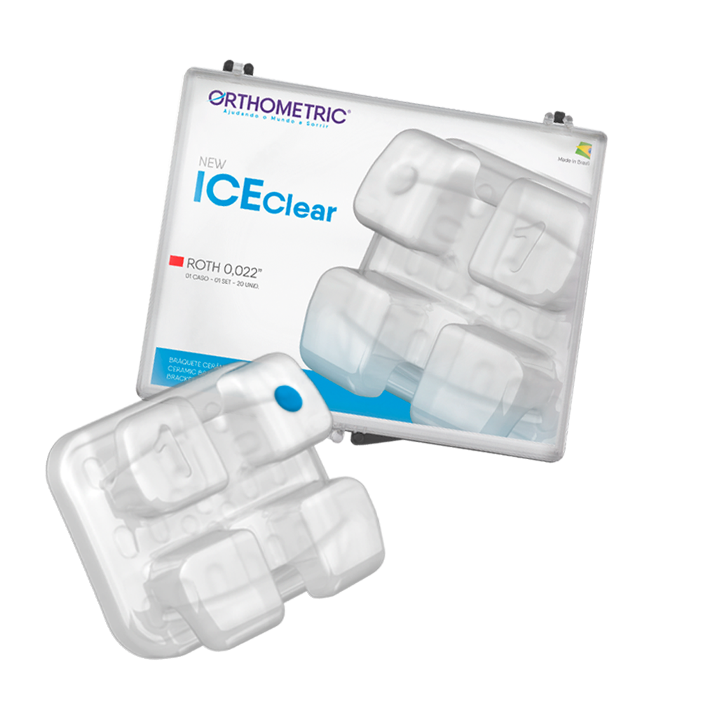 BRACKET CERAMICO NEW ICECLEAR ROTH ORTHOMETRIC KIT 1/1