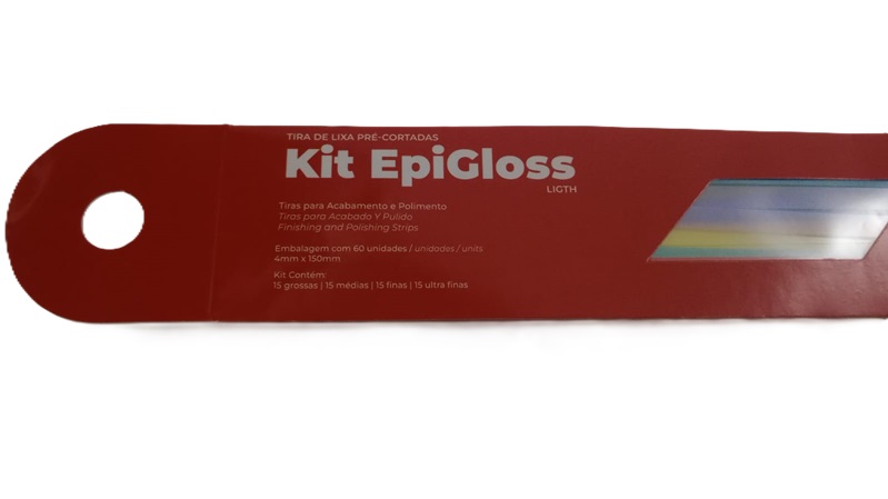 TIRAS ABRASIVAS EPIGLOSS 4MM LIGHT PRECORTADA KIT 60/1 SURTIDO AMERICAN BURRS