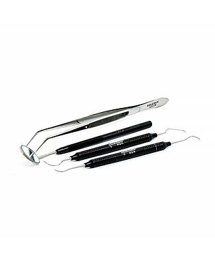 KIT CLINICO C/ 4 PCS NEGRO GOLGRAN