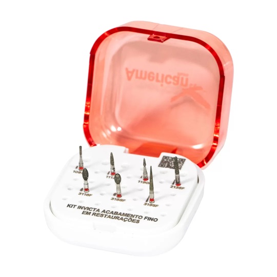 KIT FRESAS P/ACABADO FINO AMERICAN BURRS