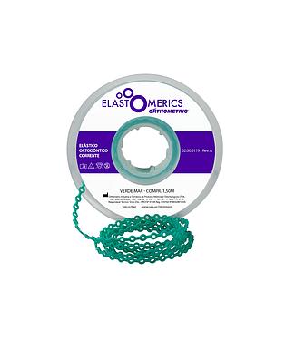 ELASTICOS CADENETA LARGO VERDE MAR 1.5M ORTHOMETRIC