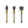 BROCHA CARBURO SILICIO ULTRABRUSH MEDIO PINCEL CONICO AMERICAN BURRS